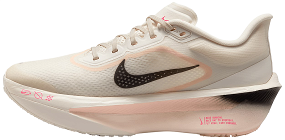 Кроссовки мужские Nike Zoom Fly 6 Pale Ivory/Black/Crimson Tint/Sail - Фото 7 большая