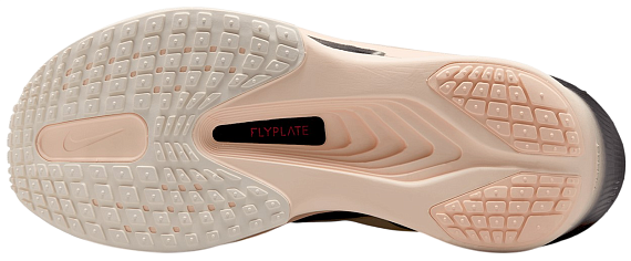 Кроссовки мужские Nike Zoom Fly 6 Pale Ivory/Black/Crimson Tint/Sail - Фото 8 большая
