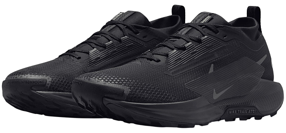 Кроссовки мужские Nike Pegasus Trail 5 Gtx Black/Black/Anthracite - Фото 5 большая