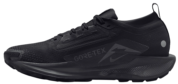 Кроссовки мужские Nike Pegasus Trail 5 Gtx Black/Black/Anthracite - Фото 6 большая