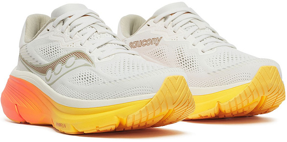 Кроссовки мужские Saucony Guide 19 Ivory/Fire - Фото 3 большая