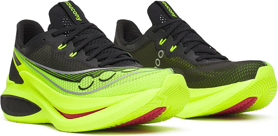 Кроссовки мужские Saucony Endorphin Pro 5 Citron/Black - Фото 2 большая