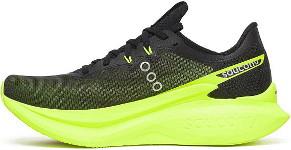 Кроссовки мужские Saucony Endorphin Pro 5 Citron/Black - Фото 3 большая