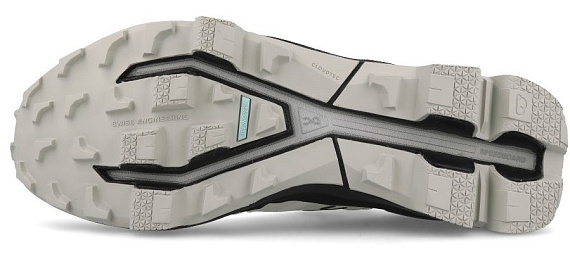 Кроссовки мужские On Cloudventure Peak White/Black - Фото 2 большая