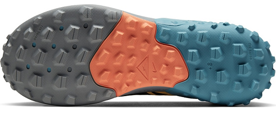 Кроссовки мужские Nike Wildhorse 6 Sequoia/Medium Olive/Cerulean/Topaz Gold - Фото 4 большая