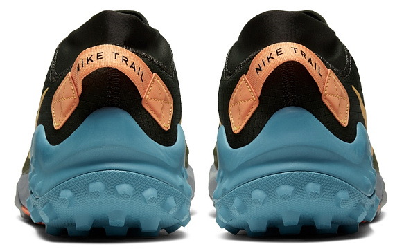 Кроссовки мужские Nike Wildhorse 6 Sequoia/Medium Olive/Cerulean/Topaz Gold - Фото 5 большая