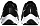 Кроссовки мужские Nike Air Zoom Pegasus 37 Black/White - Фото 3 малая