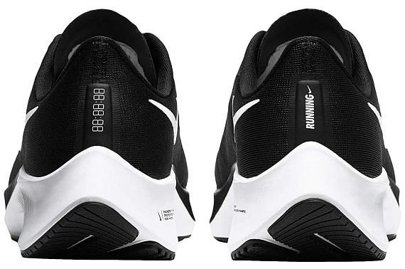 Кроссовки мужские Nike Air Zoom Pegasus 37 Black/White - Фото 3 большая