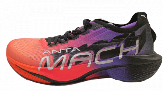 Кроссовки мужские Anta Mach 4 Pro Orange/Red/Black - Фото 1 большая