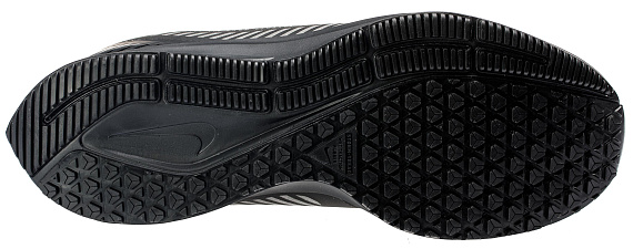 Кроссовки мужские Nike Air Zoom Pegasus 36 Shield Black/Black-Metallic Silver - Фото 6 большая