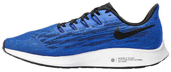 Кроссовки мужские Nike Air Zoom Pegasus 36 Racer Blue/Black-White - Фото 4 большая