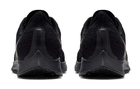 Кроссовки мужские Nike Air Zoom Pegasus 36 Black/Black-Oil Grey-Thunder Grey - Фото 3 большая