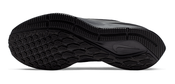 Кроссовки мужские Nike Air Zoom Pegasus 36 Black/Black-Oil Grey-Thunder Grey - Фото 7 большая