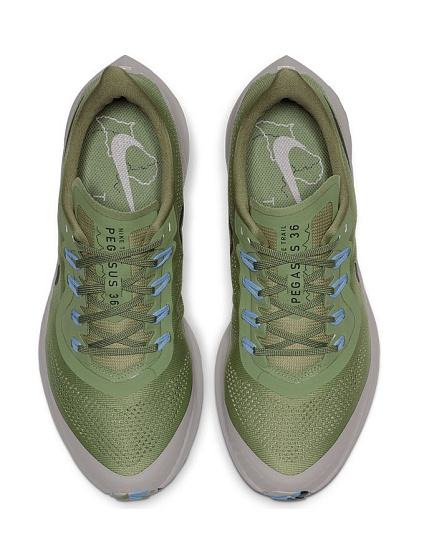 Кроссовки мужские Nike Pegasus Trail Alligator/Anthracite/Atmosphere Grey - Фото 6 большая