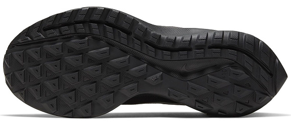 Кроссовки мужские Nike Zoom Pegasus 36 Trail GTX Black/Thunder Grey/Total Orange - Фото 3 большая