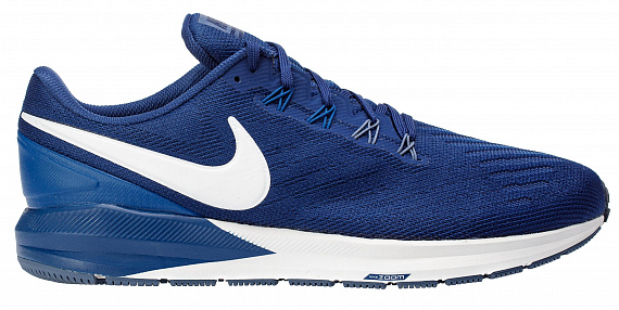 Кроссовки мужские Nike Air Zoom Structure 22 Blue Void/Vast Grey-Gym Blue - Фото 1 большая