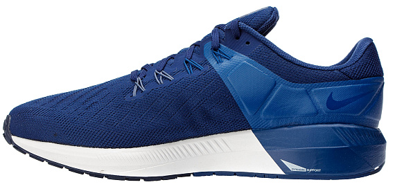 Кроссовки мужские Nike Air Zoom Structure 22 Blue Void/Vast Grey-Gym Blue - Фото 2 большая