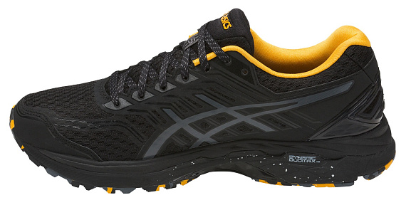 Кроссовки мужские ASICS Gt-2000 5 Trail Plasmaguard Black/Carbon/Gold Fusion - Фото 2 большая