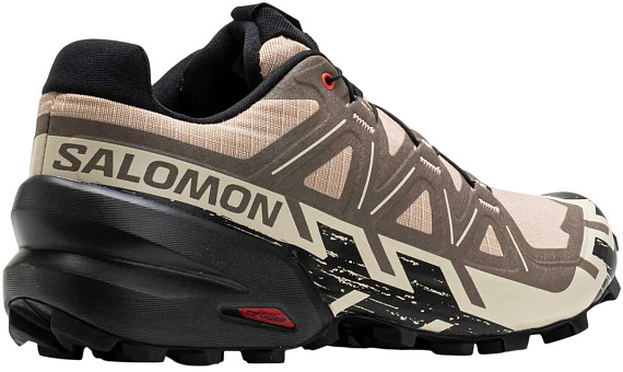 Кроссовки мужские Salomon Speedcross 6 Natural/Black/Almond Milk - Фото 3 большая