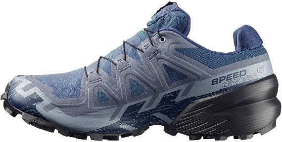Кроссовки мужские Salomon Speedcross 6 Gtx Spellbound/Black/Tradewinds - Фото 3 большая