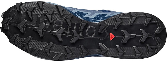 Кроссовки мужские Salomon Speedcross 6 Gtx Spellbound/Black/Tradewinds - Фото 7 большая