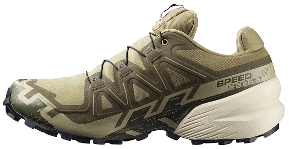 Кроссовки мужские Salomon Speedcross 6 Gtx Aloe/Aspargus Green/Grape Leaf - Фото 3 большая