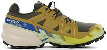 Кроссовки мужские Salomon Speedcross 6 Gtx Grape Leaf/Aspargus Green/Acid Lime