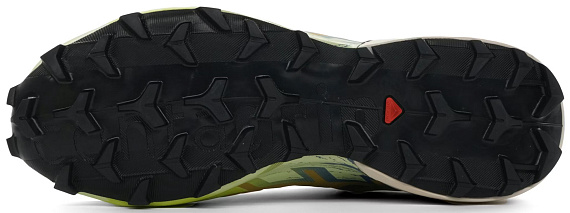 Кроссовки мужские Salomon Speedcross 6 Gtx Grape Leaf/Aspargus Green/Acid Lime - Фото 3 большая