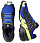 Кроссовки мужские Salomon Speedcross 6 Bluing/Black/Acid Lime - Фото 2 малая