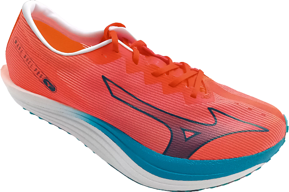 Кроссовки Mizuno Wave Duel Pro Soleil/BAshes/MBlue - Фото 1 большая