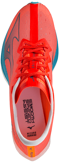 Кроссовки Mizuno Wave Duel Pro Soleil/BAshes/MBlue - Фото 4 большая