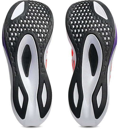 Кроссовки мужские ASICS Magic Speed 4 Flash Red/White - Фото 7 большая