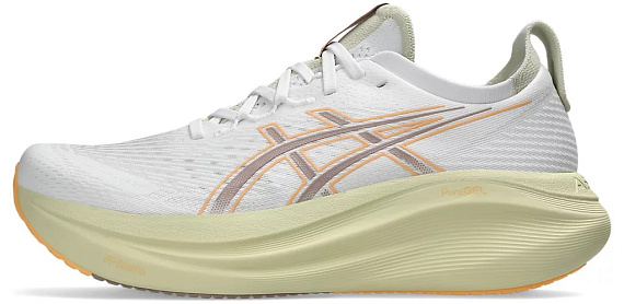 Кроссовки мужские ASICS Gel-Nimbus 27 White/Fawn - Фото 8 большая