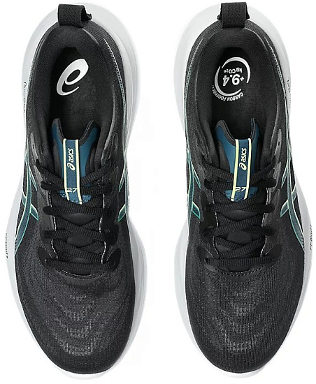 Кроссовки мужские ASICS Gel-Cumulus 27 Black/Lucid Yellow - Фото 6 большая