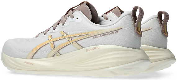 Кроссовки мужские ASICS Gel-Cumulus 27 White/Fawn - Фото 3 большая