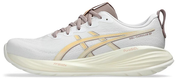 Кроссовки мужские ASICS Gel-Cumulus 27 White/Fawn - Фото 7 большая
