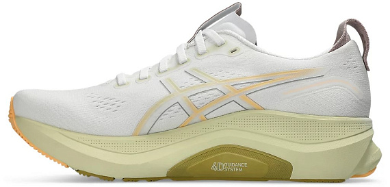 Кроссовки мужские ASICS Gel-Kayano 32 White/Orange Glow - Фото 4 большая