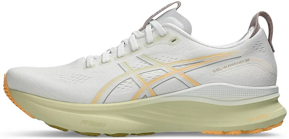 Кроссовки мужские ASICS Gel-Kayano 32 White/Orange Glow - Фото 8 большая