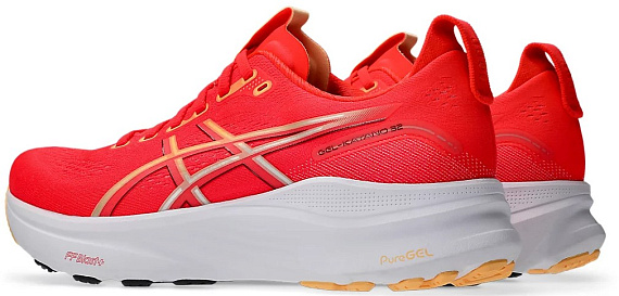 Кроссовки мужские ASICS Gel-Kayano 32 Flash Red/Beet Juice - Фото 3 большая