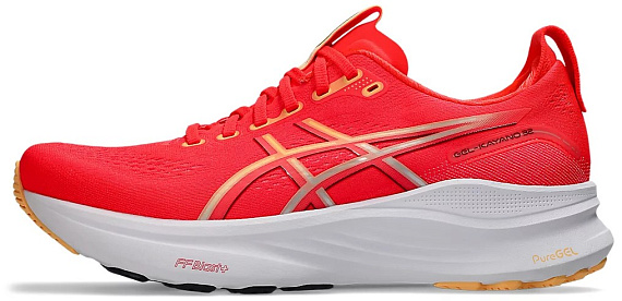 Кроссовки мужские ASICS Gel-Kayano 32 Flash Red/Beet Juice - Фото 8 большая