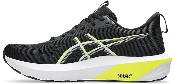 Кроссовки мужские ASICS Gt-1000 14 Black/Citron - Фото 4 большая