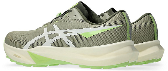 Кроссовки мужские ASICS Fuji Lite 6 Khaki/Cream - Фото 3 большая