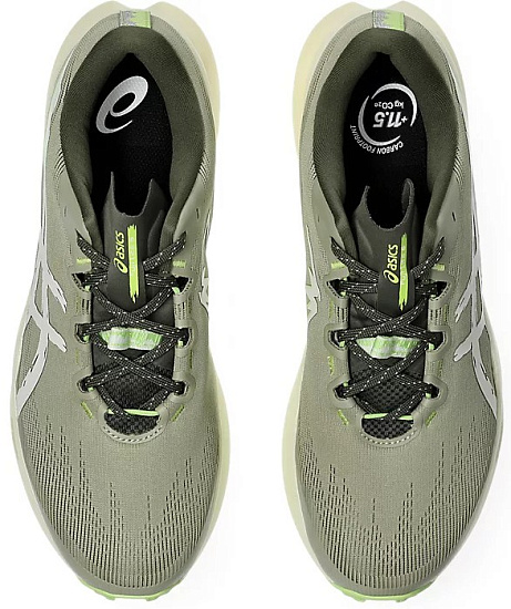 Кроссовки мужские ASICS Fuji Lite 6 Khaki/Cream - Фото 6 большая