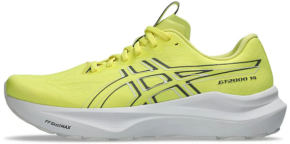 Кроссовки мужские ASICS Gt-2000 14 Citron/Steel Grey - Фото 8 большая