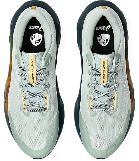 Кроссовки мужские ASICS Novablast 5 Tr Nature Bathing/Lichen Rock - Фото 6 большая