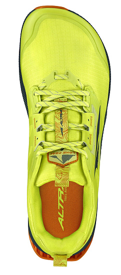 Кроссовки мужские Altra Lone Peak 8 Lime - Фото 2 большая