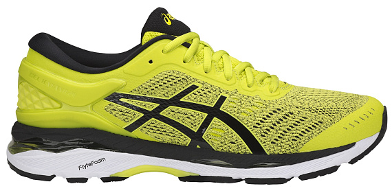 Кроссовки мужские ASICS Gel-Kayano 24 Sulphur Spring/Black/White - Фото 1 большая