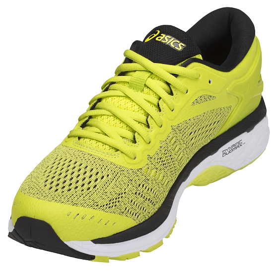 Кроссовки мужские ASICS Gel-Kayano 24 Sulphur Spring/Black/White - Фото 4 большая
