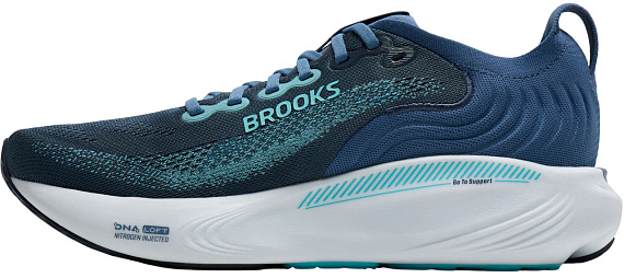 Кроссовки мужские Brooks Adrenaline Gts 25 Spellbound/Moonlight/Ipanema - Фото 4 большая