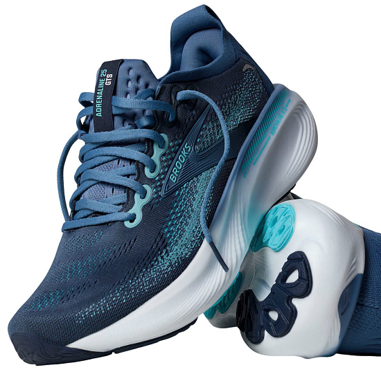 Кроссовки мужские Brooks Adrenaline Gts 25 Spellbound/Moonlight/Ipanema - Фото 7 большая